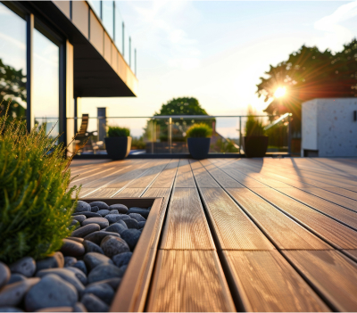 Deck perspective photo