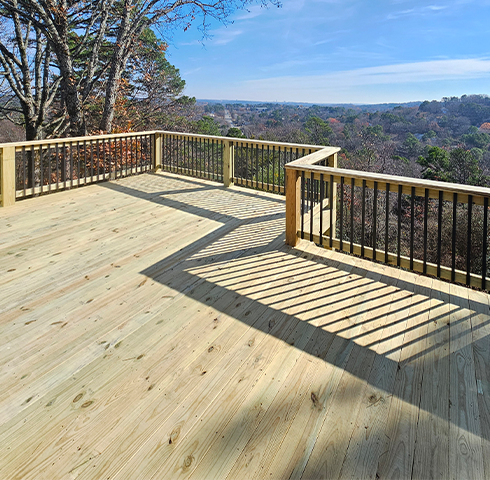 Marcus Haner deck project, top view
